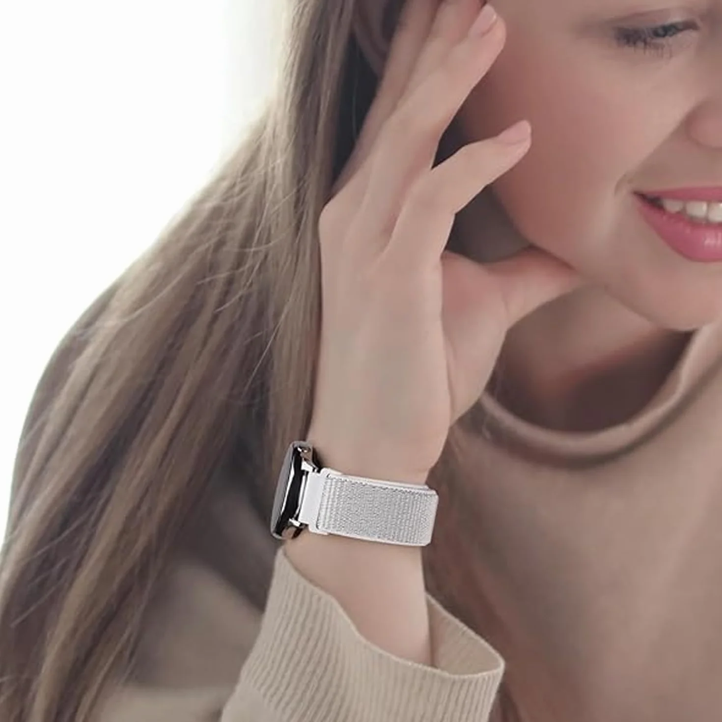 Sundara 18mm 19mm 20mm 22mm Nylonowy Pasek do zegarka sportowego o szerokości, kompatybilny z Garmin/ID205L/Galaxy/Huawei/Amazfit, Uniwersalny Pasek do Zegarka