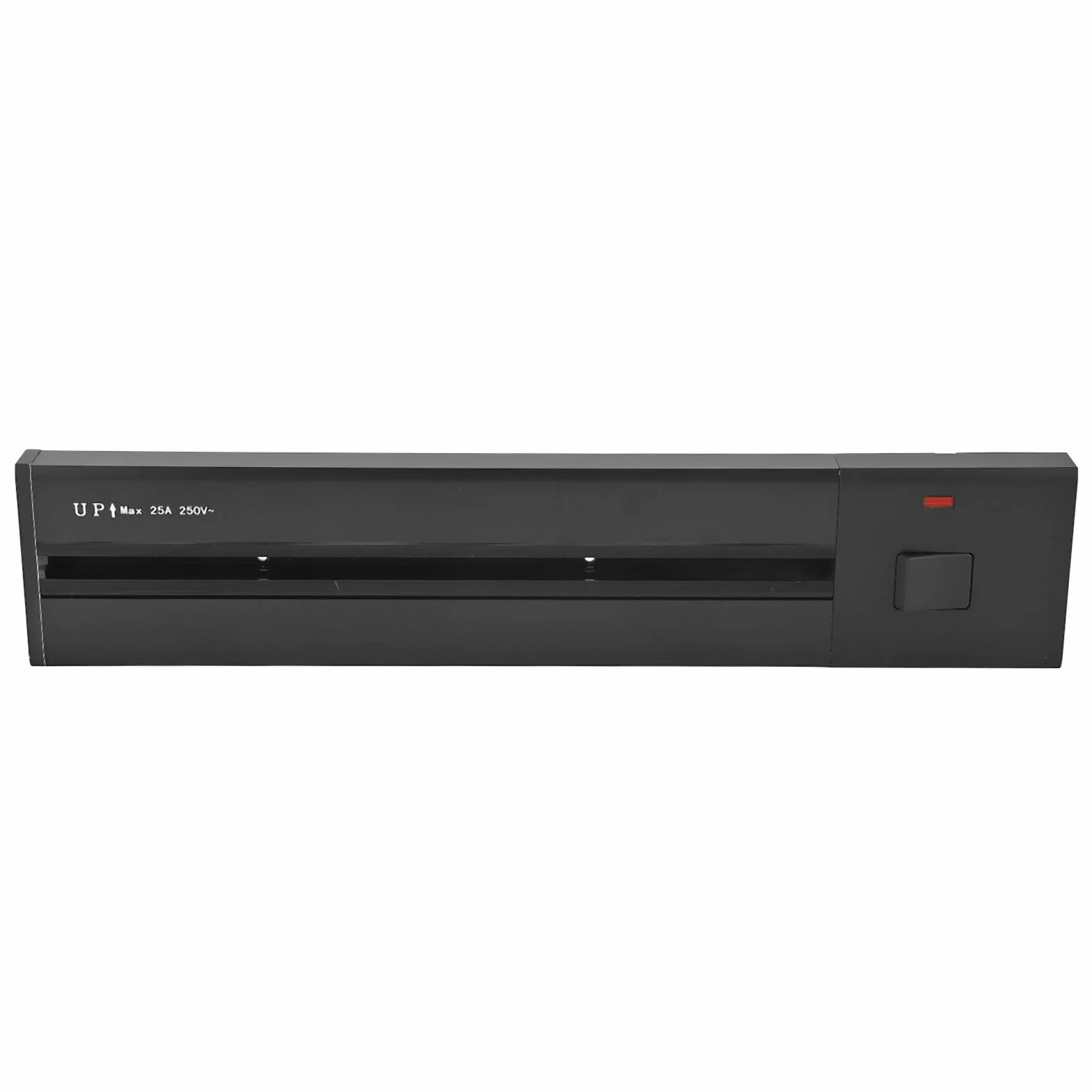 Generic Przedłużacz Elektryczny Listwa Zasilająca 250 V 25 A z estetyką Sieci Bezprzewodowej do Nowoczesnego Wystroju Kuchnia Biuro 60 Cm Stop Aluminium