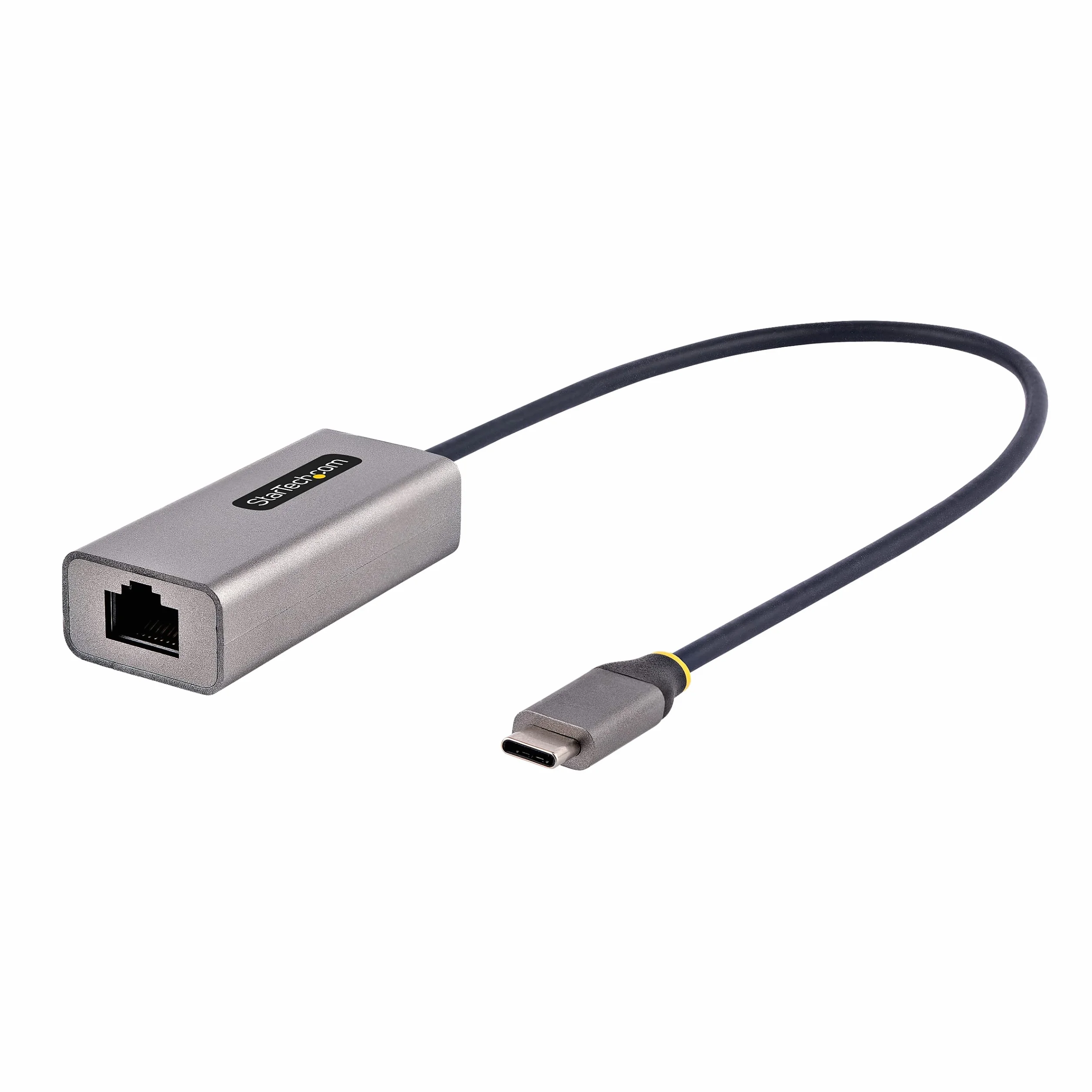 StarTech.com US1GC30B2 Adapter USB-C na Ethernet, adapter sieciowy USB 3.0 na Gigabit Ethernet – 10/100/1000 Mb/s, adapter Ethernet USB-C na RJ45 (GbE), 30,5 cm kabla, instalacja bez sterownika