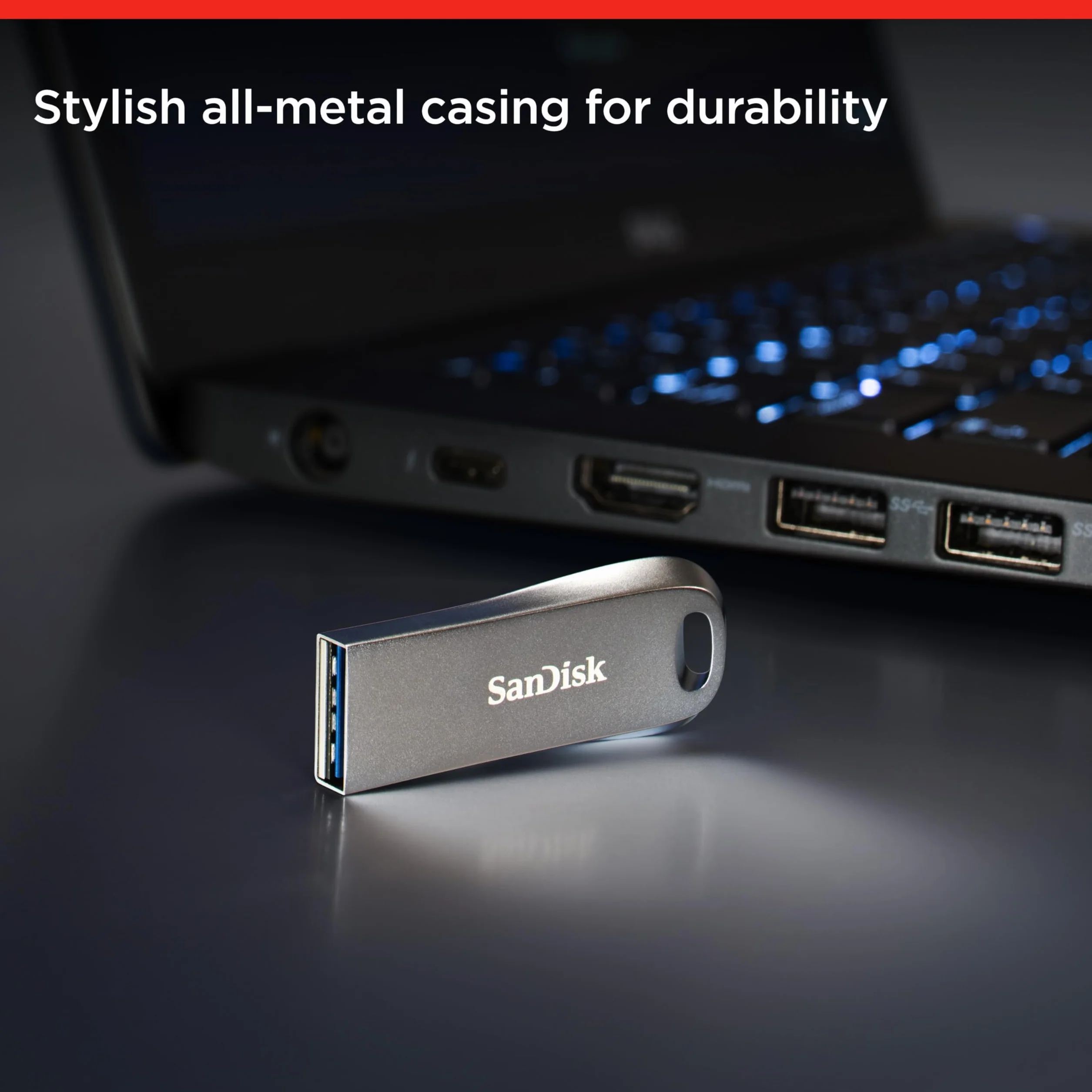 SanDisk 128GB Ultra Luxe USB 3.1 Flash Drive