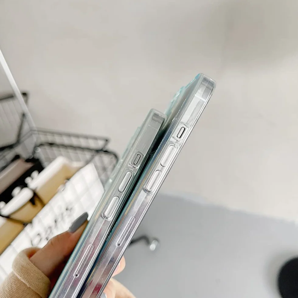 Niebieskie etui na telefon w kształcie serca dla iphone 12 11 Pro Max X XS XR 7 8 Plus odporne na wstrząsy silikonowe etui chroniące przed upadkiem, 1 dla iPhone11 Pro