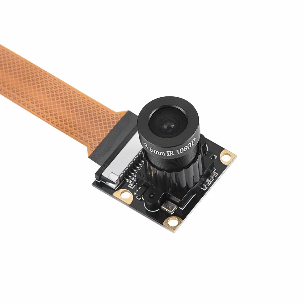 Mini Kamera Modułowa do Zero, Moduł Kamery Noktowizyjnej 5MP z 2 Szt. świateł Wypełniających, Obiektyw Szerokokątny, Oferuje Szersze Pole Widzenia, z Czujnikiem Kamery