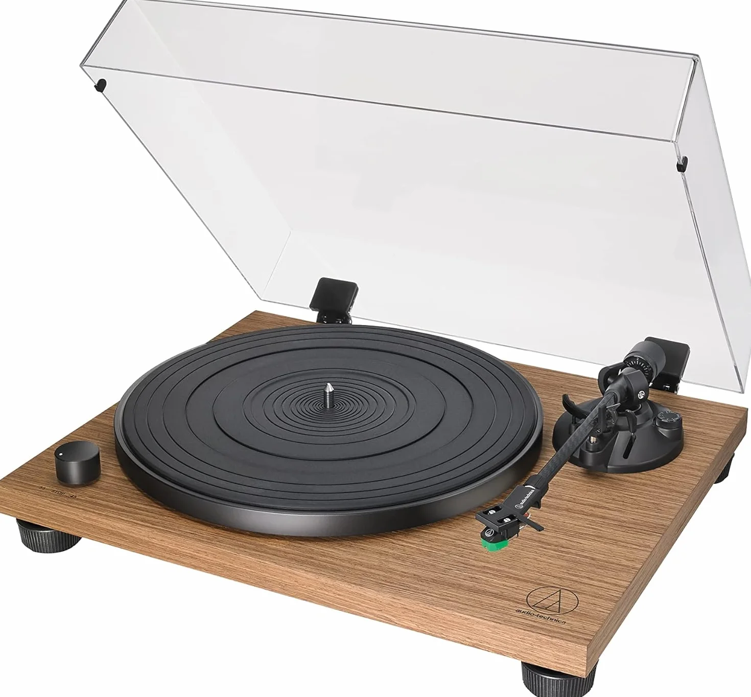 Audio-Technica AT-LPW40WN W pełni manualny gramofon z napędem paskowym