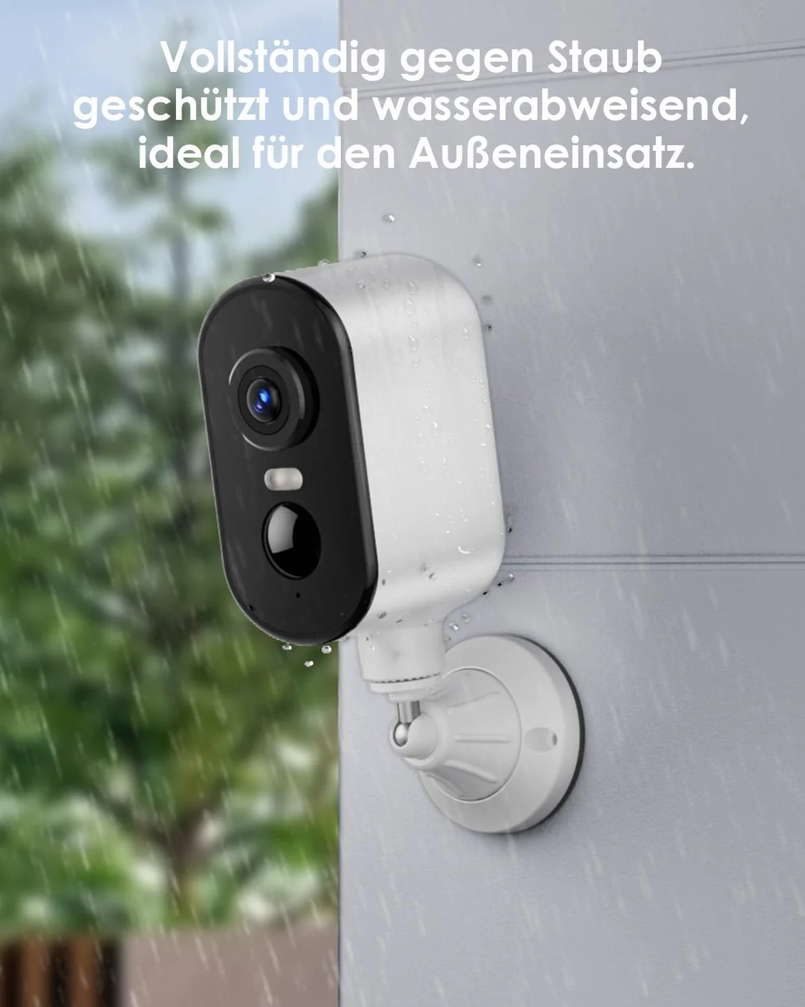 CZEview 2K kamera monitoringowa zewnętrzna z akumulatorem, magnetyczne mocowanie, wykrywanie ruchu, bezprzewodowa kamera monitoringowa wewnątrz/na zewnątrz, 2.4G, 2-drożne audio, kolorowa noktowizja
