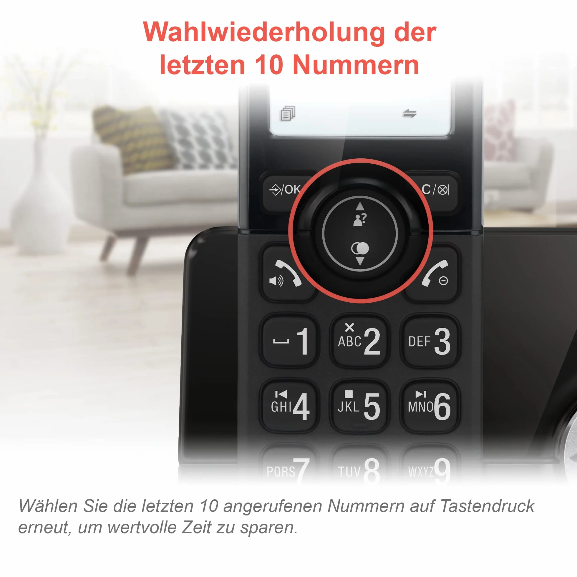 Telefon bezprzewodowy z automatyczną sekretarką i dwiema słuchawkami