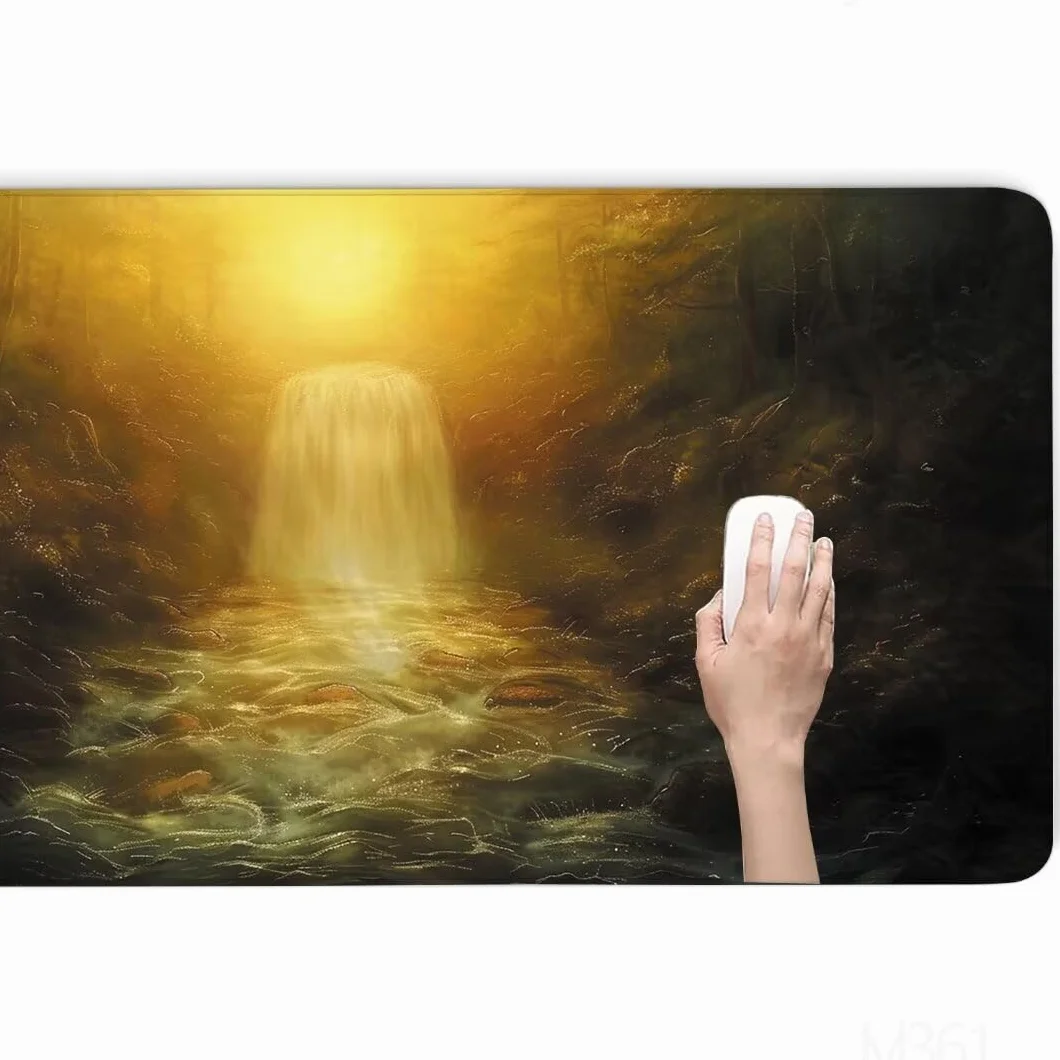 Duża podkładka pod mysz dla graczy, podkładka pod mysz jesień XXL 1000 x 500 mm, wodoodporna podkładka pod mysz do gier, podkładka pod mysz do gier, komputer, komputer, prezent dla dziecka ly-361