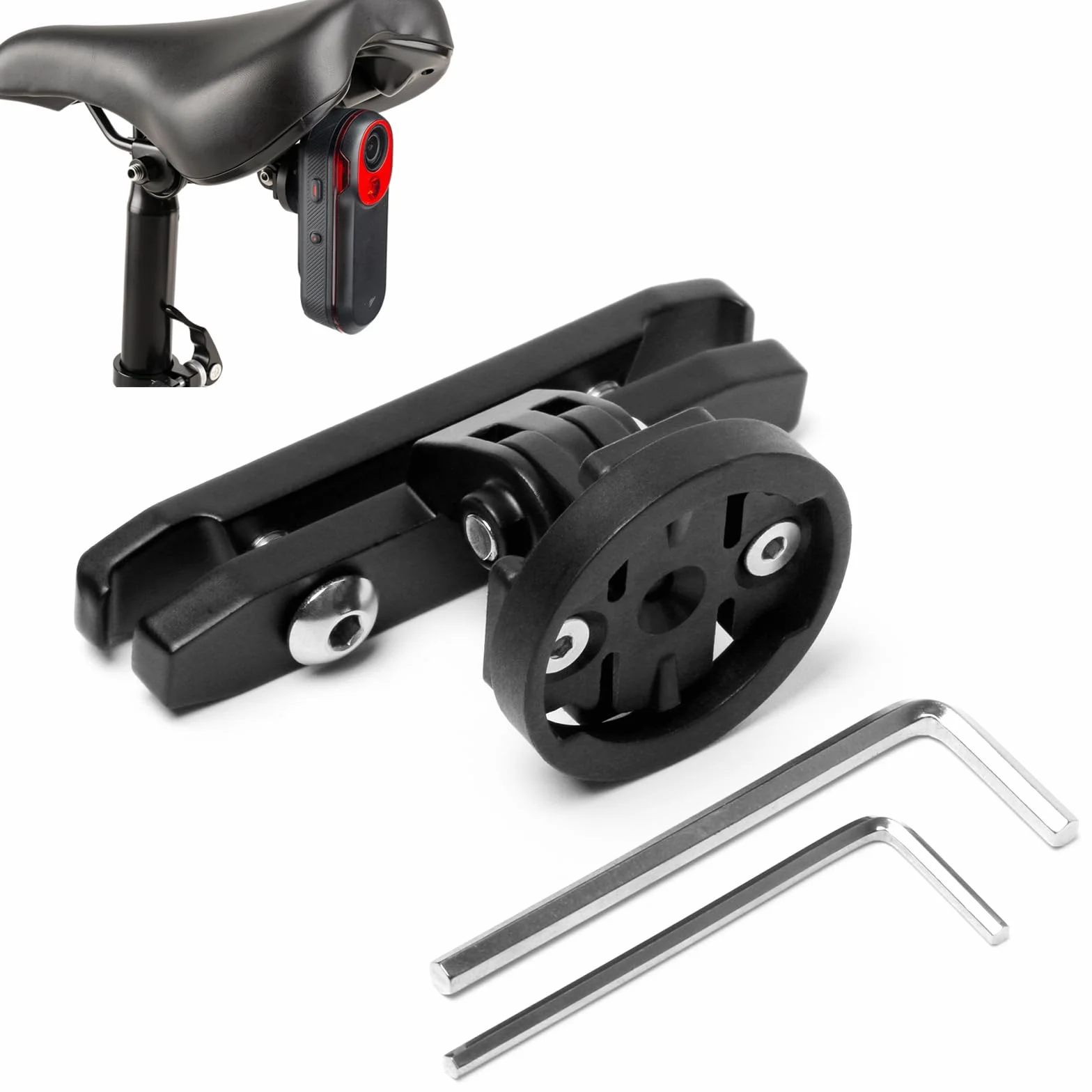 Uchwyt na tylne światło ze stopu aluminium do radaru wstecznego Garmin Varia RTL510