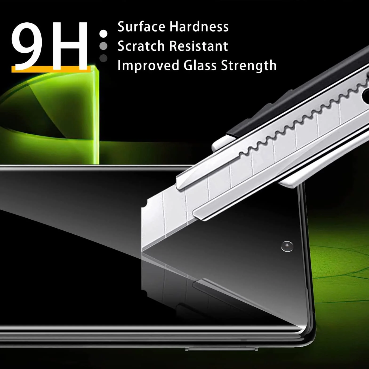 Ochraniacz ekranu do OnePlus 12, twardość 9H, przezroczysty HD, odporny na zarysowania, bez pęcherzyków powietrza, osłona ekranu ze szkła hartowanego do OnePlus 12 5G [NIE DLA OnePlus 12R]