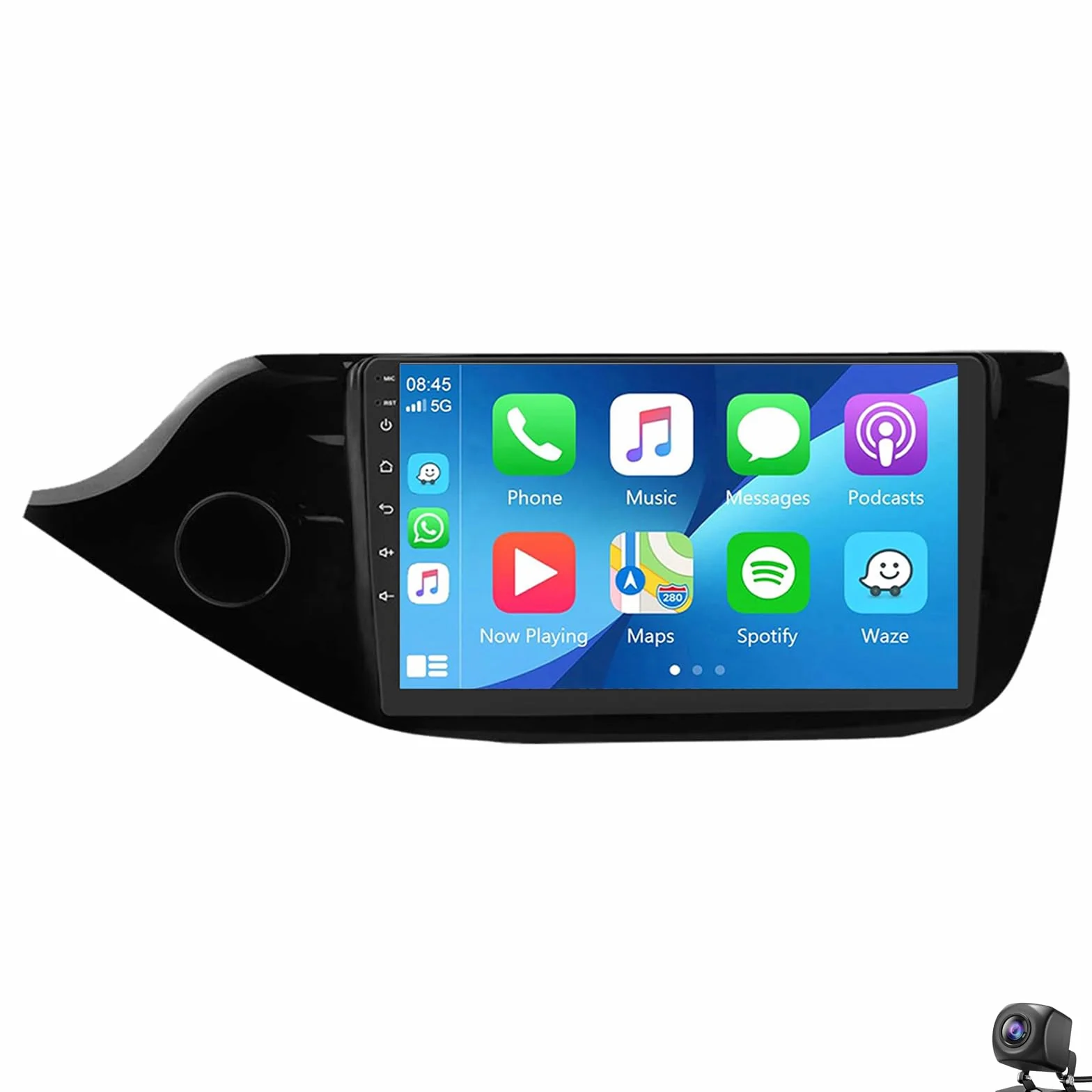 Android 15 Car Stereo Radio dla K-IA CEED 2012-2016, 9-calowy ekran dotykowy jednostka główna z Carplay Android Auto EQ Audio/WiFi GPS Nawigacja Bluetooth FM SWC Kamera cofania(Color:4 CORE 1+32G)