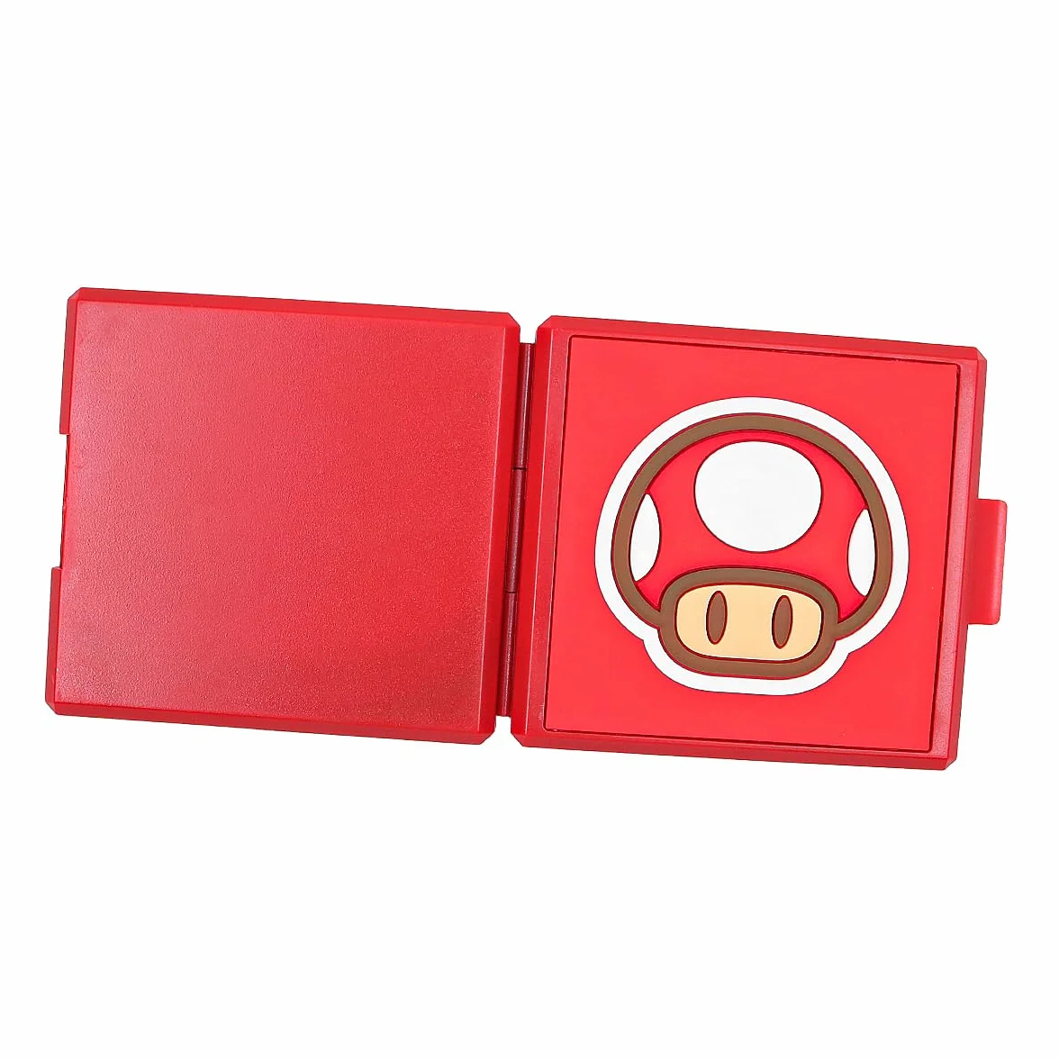 Etui Na Karty Do Gry Na Przełącznik Nintende Magnetyczne Pudełko Do Przechowywania Z 12 Miejscami Na Karty Na Switch Lite Ns Nx - Red Mushroom