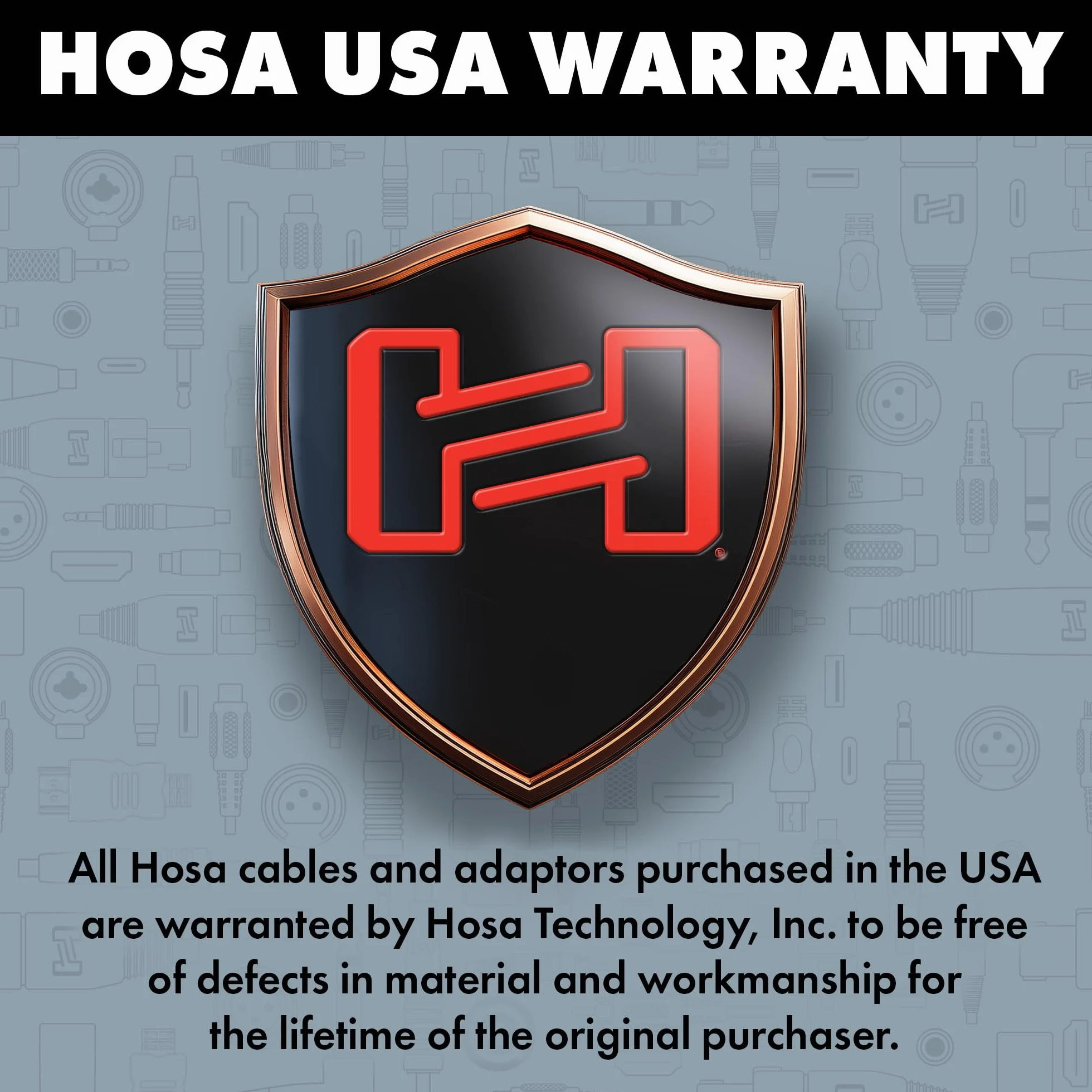 Hosa SKJ430 kabel do głośników 6,3 mm TS-obustronny 9 m