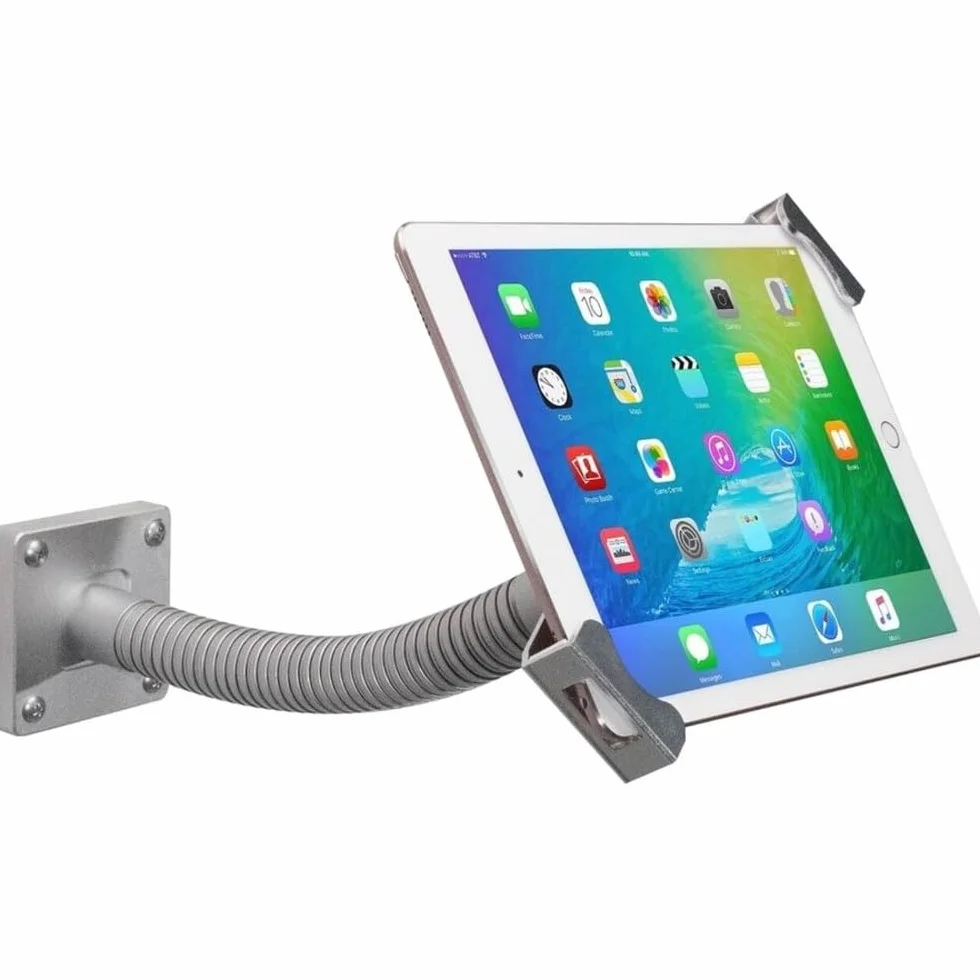 CTA PAD-SGM regulowany uchwyt do tabletu o kształcie łabędzia szyja do 17,8-33 cm (7-13 cali), srebrny