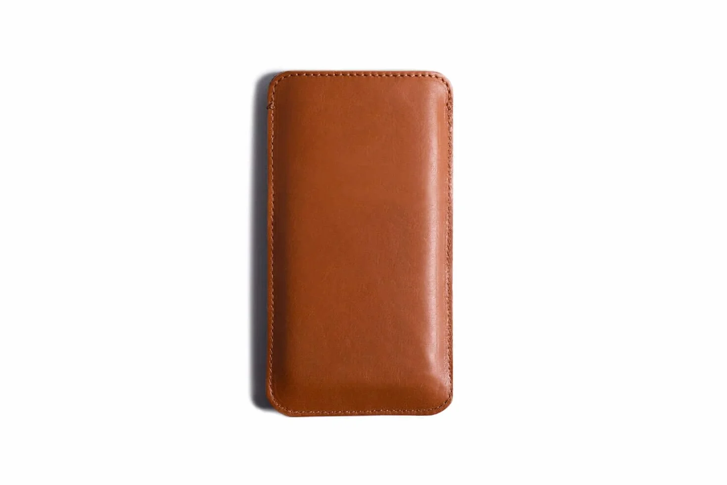 Harber London Cienkie skórzane etui na smartfona (iPhone SE (2020), czarne)
