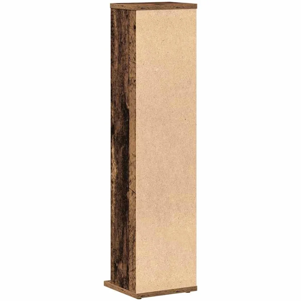 Générique Szafka na CD drewniana D Ingenierie 21x20x88 cm | Otwarte przegródki, wielofunkcyjne, do biura lub sypialni, łatwe czyszczenie