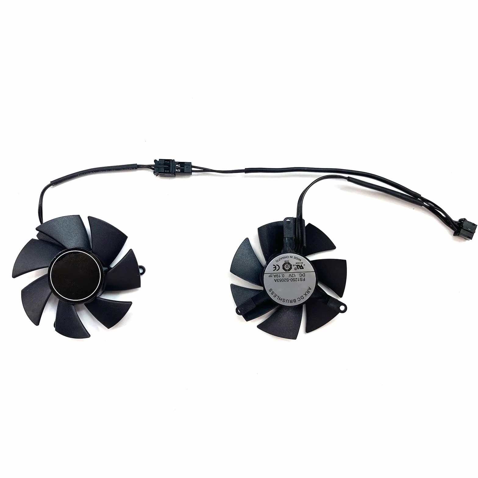 FS1250-S2053A 0,19 A wentylator karty graficznej GPU VGA do Gigabyte GTX 1650 1630 GTX1650 D6 OC Low Profile 4G