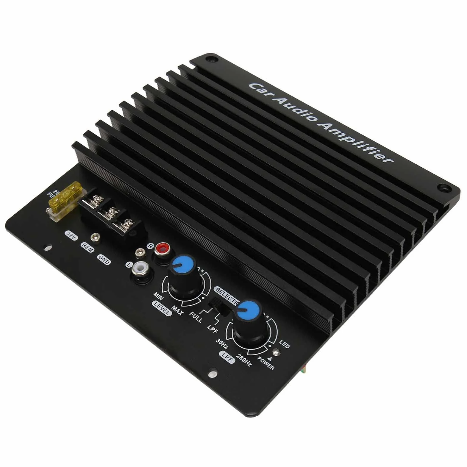1000W Samochodowy Sprzęt Audio Wzmacniacz Dużej Mocy Płyta Wzmacniacza Potężna Płyta Subwoofera Basowego 12V, Może wypchnąć Głośniki Niskotonowe od 8 do 12 Cali lub Głośniki z