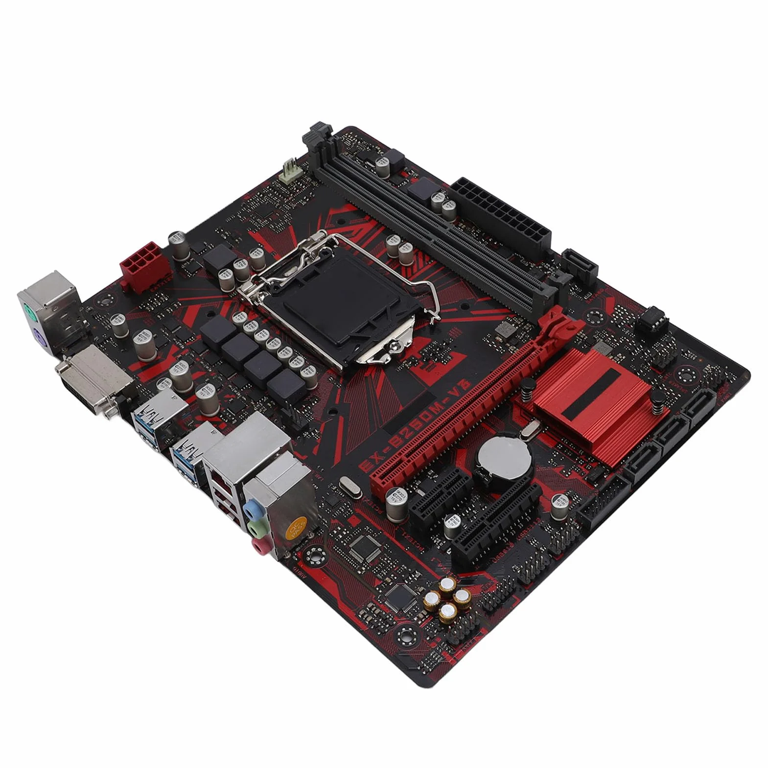 EX-B250M-V3 M-ATX Pulpitowa Płyta Główna z obsługą DDR4 2400 MHz, kompatybilność LGA 1151 dla Rdzenia 7./6. Generacji I7/I5/I3, PCI E 3.0 Gniazda Ekspansji i Wyjście DVI