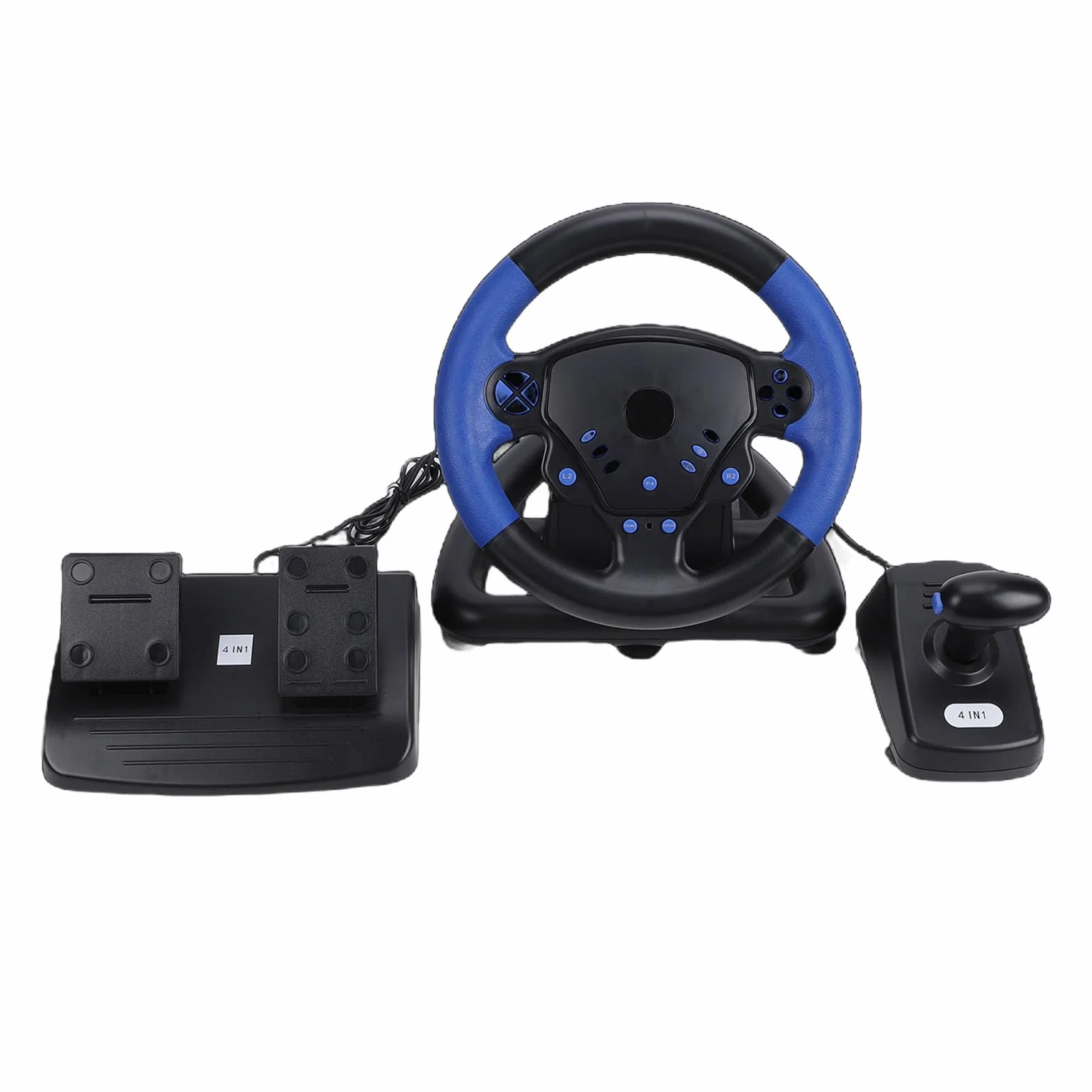 Generic Kierownica Wyścigowa Immersive Dual Force Feedback do Gier dla Graczy PC z Systemem IOS ABS