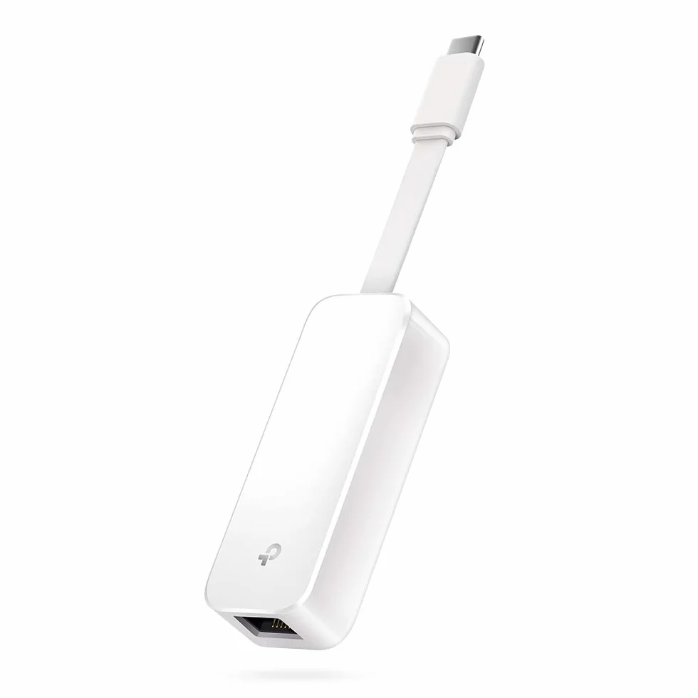 TP-Link UE300C – Adapter USB-C do Gigabit Ethernet (1000 Mb/s), kompatybilny z Windows, macOS, Android, Plug & Play, idealny do laptopów bez portu LAN
