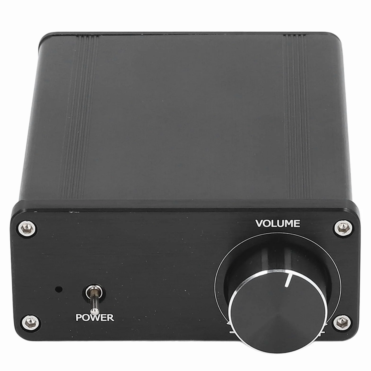Zerodis Cyfrowy Wzmacniacz Mocy Stop Aluminium Płyta Wzmacniacza Stereo HIFI Klasa D 2 X 100 W DC 18 V do DC 24 V 20 Hz do 20 KHz Domowego Systemu Audio Słuchanie na Komputerze Stacjonarnym