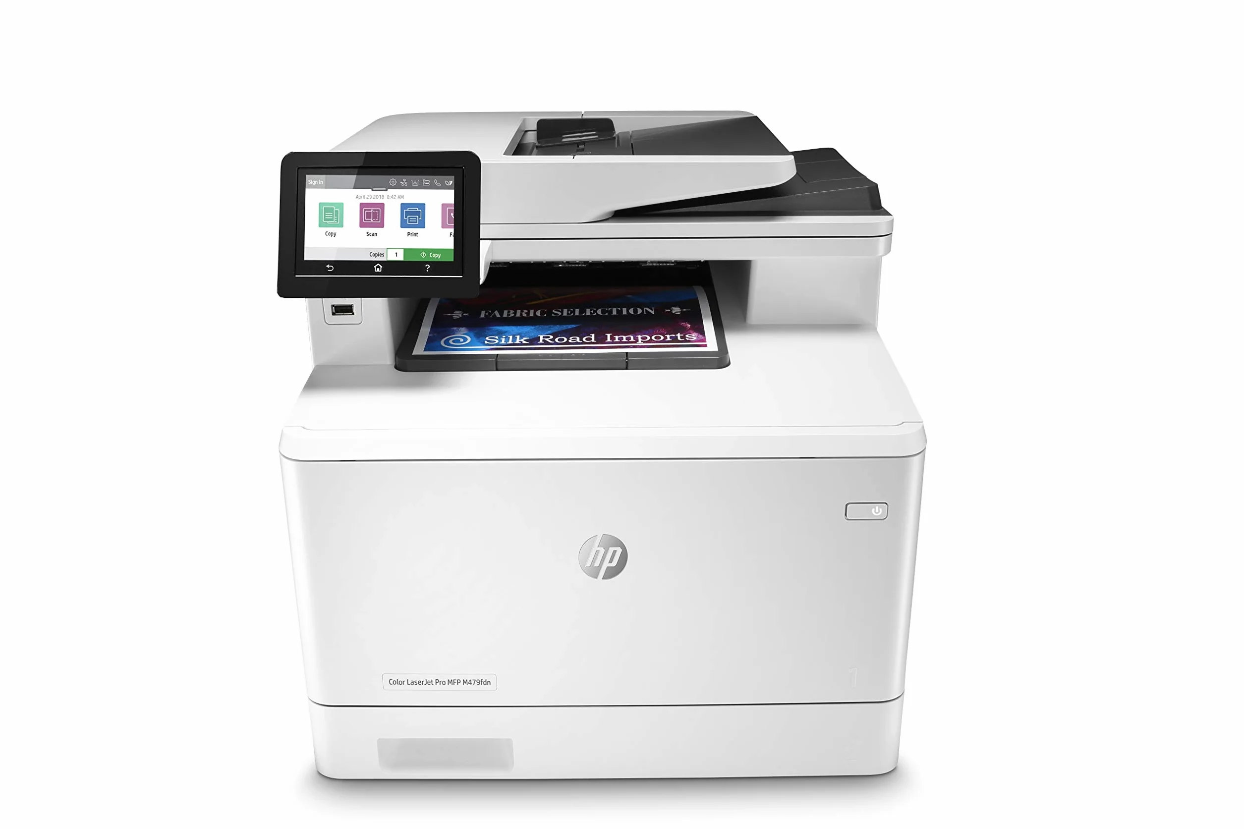 HP M479fdw Colour LaserJet Pro Drukarka Wielofunkcyjna, 39.88 x 47.24 x 41.66 cm, Biały