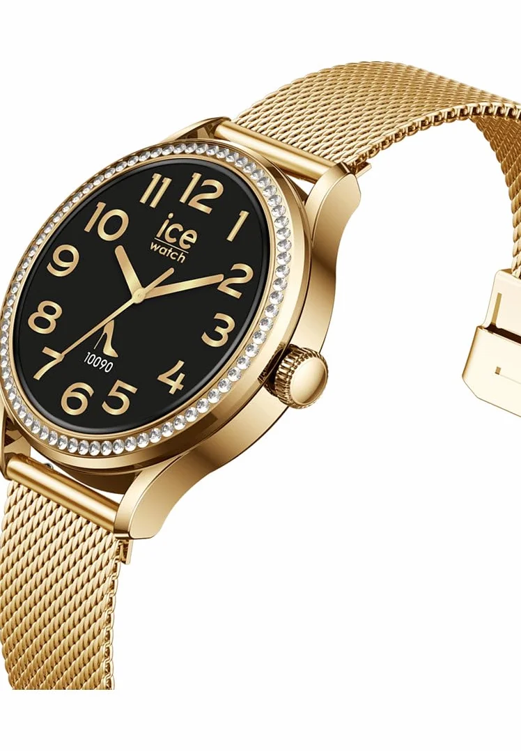 Ice-Watch – ICE smart ST 2.0 Gold Milanese – złoty zegarek dla kobiet z bransoletką ze stali nierdzewnej - 025316 (1,2 cala)