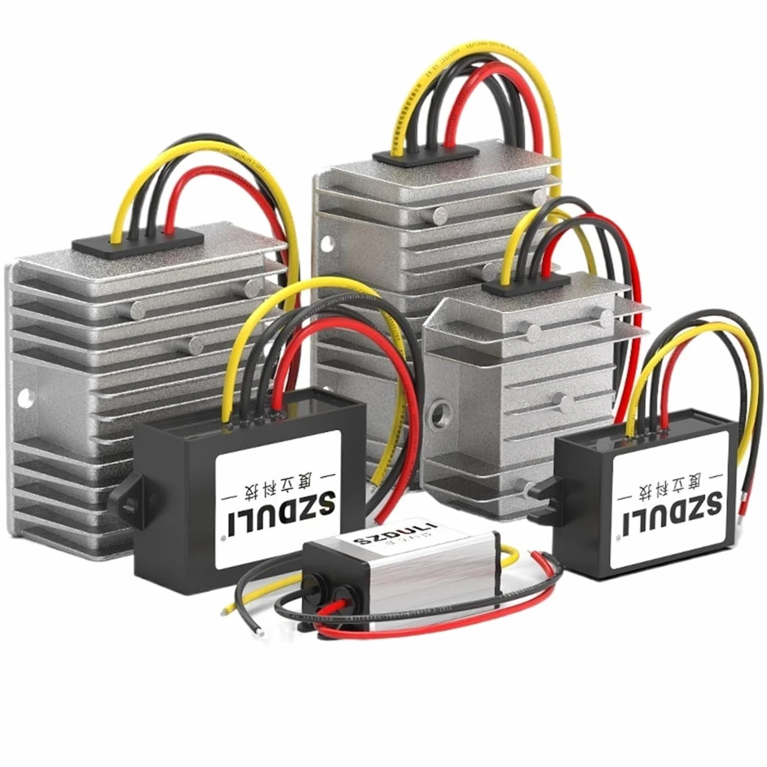 36V48V do 12V 1A 3A 5A 8A 10A 15A 20A 25A 30A przetwornica napięcia DC 20-60V do 12V samochodowy moduł zasilania step-down (kolor: 36V 48V do 12V 2A)