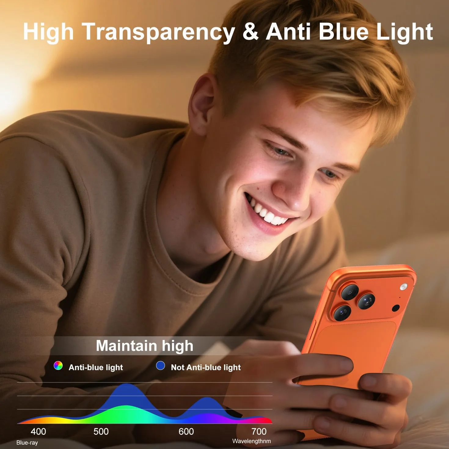 BossKiss Ochraniacz ekranu do iPhone'a 17 Pro 2-pak | 9H + szkło hartowane | 30 cm klasy wojskowej nietłukące się | pełne pokrycie | bez pęcherzyków powietrza | odporne na zarysowania | automatyczna