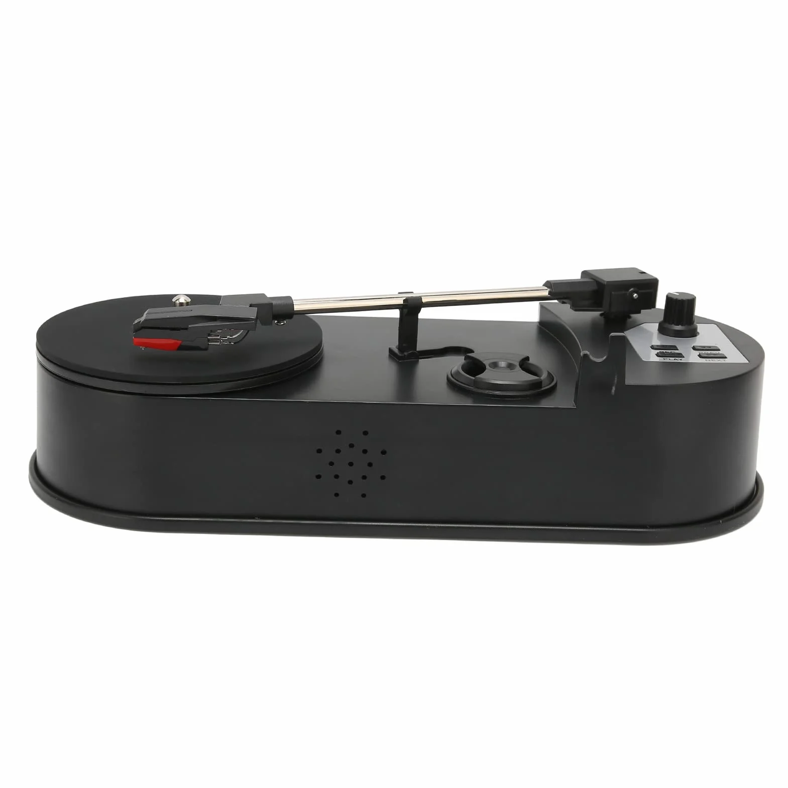 Cryfokt Gramofon Winylowy Gramofon Profesjonalny Konwerter USB 2.0 dla Miłośników Muzyki Mini Wygodna Obsługa Typu „plug and play” Wytrzymały materiał ABS