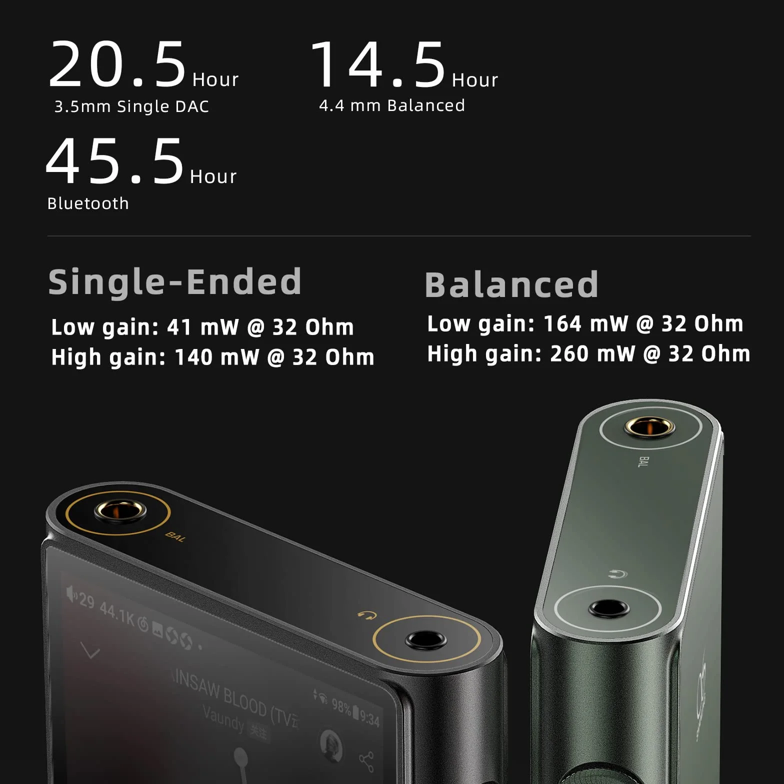 SHANLING M3 Ultra odtwarzacz MP3/MP4, Bluetooth, ekran dotykowy 4,2 cali LCD, MQA 16X, 3500mAh, 32 GB+2 TB