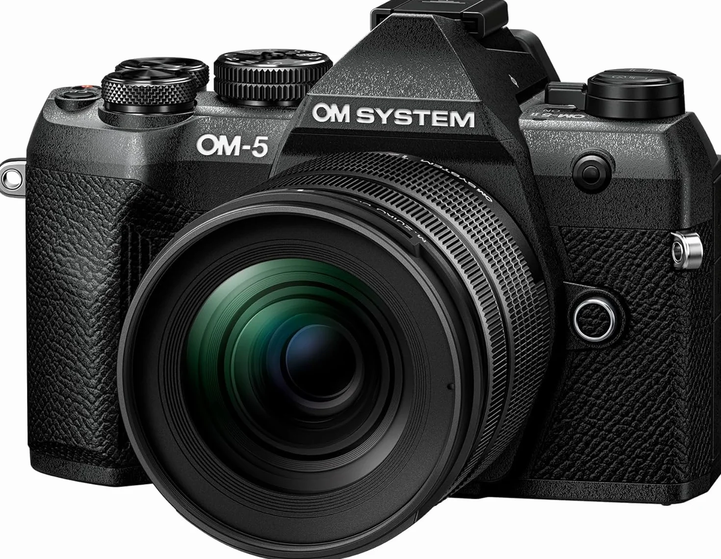 OM SYSTEM OM-5 Mark II + 12-45mm PRO, Aparat Bezlusterkowy, Matryca 20MP, | Zestaw z obiektywem M.Zuiko, stabilizacja obrazu 5-osiowa, wideo 4K, Live ND, uszczelnienie odporne na mróz i kurz,IP53