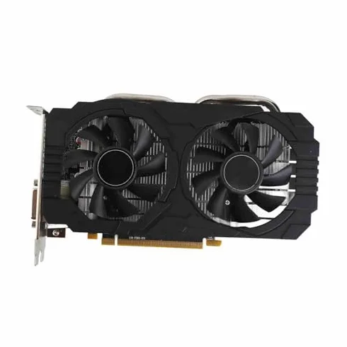 Karta Graficzna RX 580, 8 GB Karta Graficzna Wideo GDDR5 PC Oryginalna 256-bitowa z 2 Wentylatorami Chłodzącymi Interfejs PCI Express 3.0x16 Karta Graficzna do Gier do Komputera