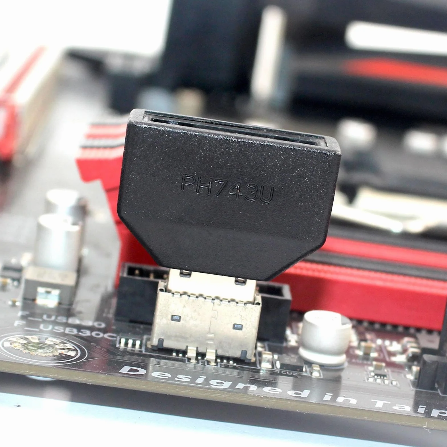 Adapter USB z dwoma przednimi portami Wewnętrzny konwerter złącza | Rozszerzenie USB 3.2E na 19P z dwoma portami do stacji transferu danych PC w biurze domowym