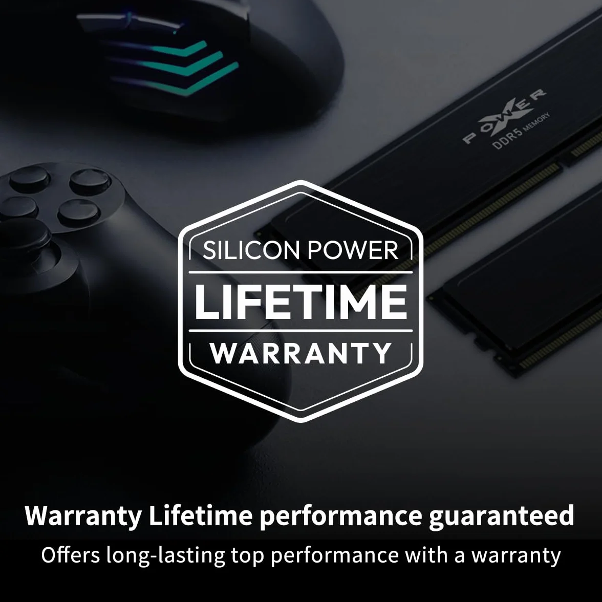 Silicon Power Value SP032GXLWU64AFDJAD DDR5 RAM 32 GB (2 x 16 GB) 6400 MHz (PC5-51200) 288-pinowy CL32 1,4 V UDIMM z radiatorem