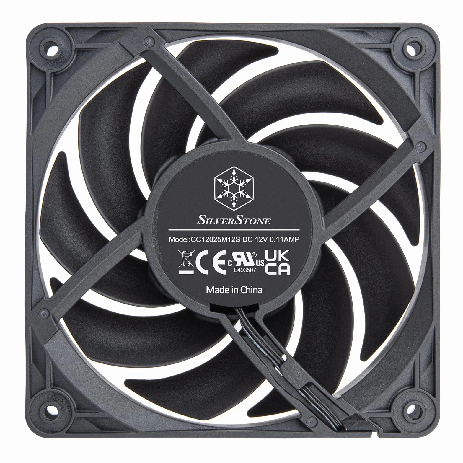 SilverStone Technology Vista 120F Performance Enhanced wentylator 120 mm, SST-VS120B-F