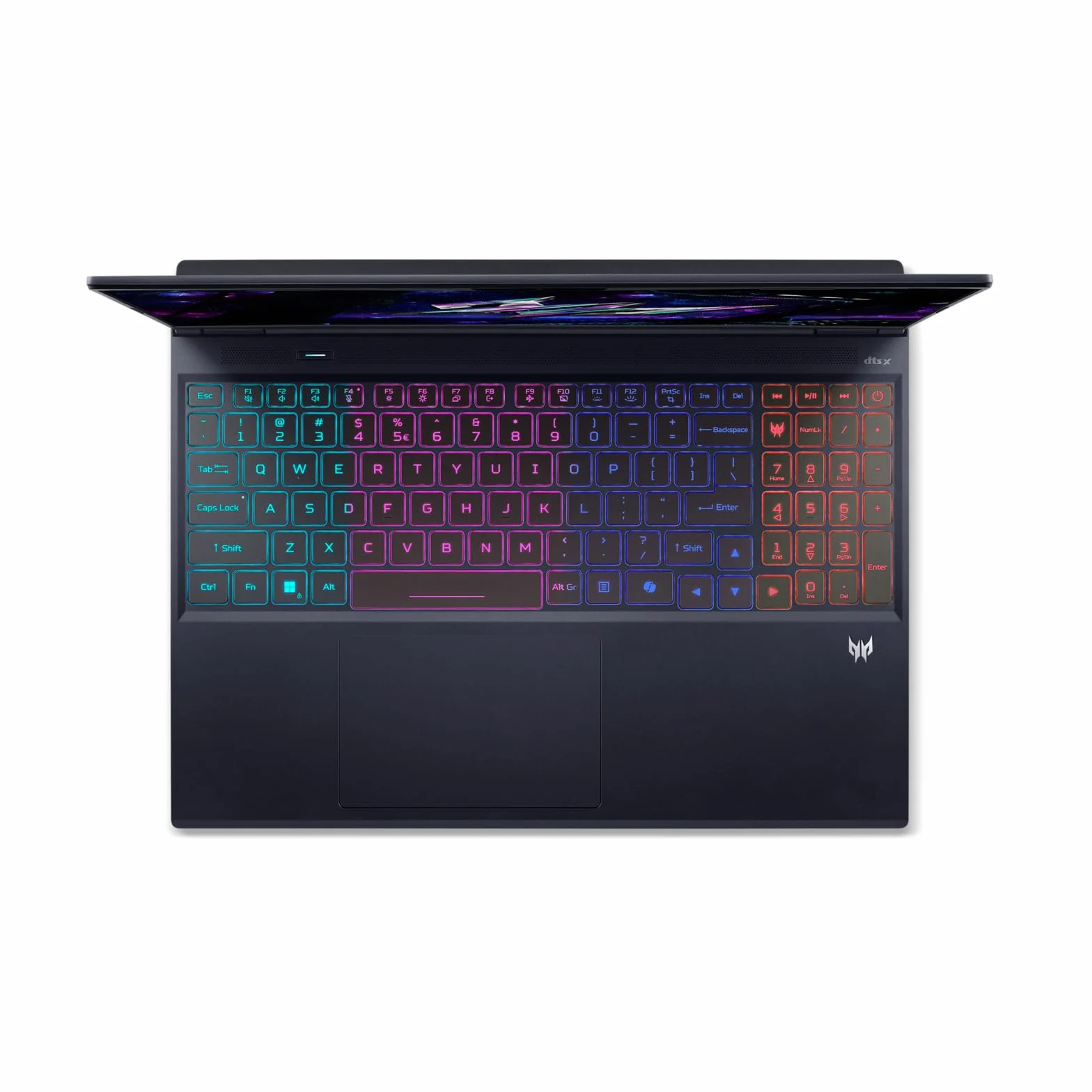 acer Predator Helios Neo 16S AI PHN16S-71-976U do gier do notebooków, NVIDIA GeForce RTX 5070 8 GB GDDR7, Intel Core Ultra 9 275HX, pamięć RAM 32 GB DDR5, 2 TB SSD, wyświetlacz 16" OLED 240 Hz DDS