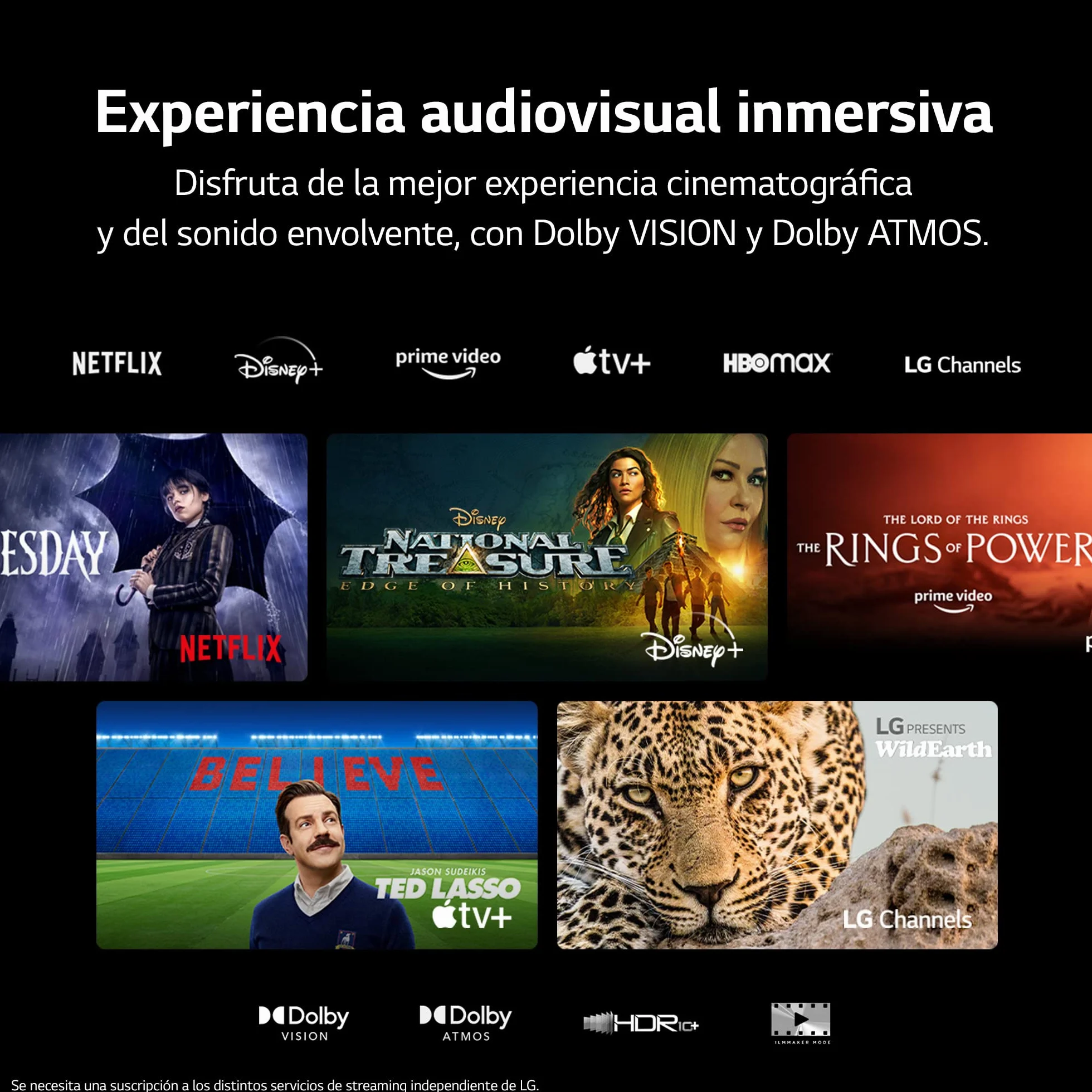 LG OLED55B36LA 55", 4K OLED, Smart TV, webOS23, Procesador Gran Potencia, Dolby Vision, Dolby Atmos, Gaming, Alexa/Google Assistant