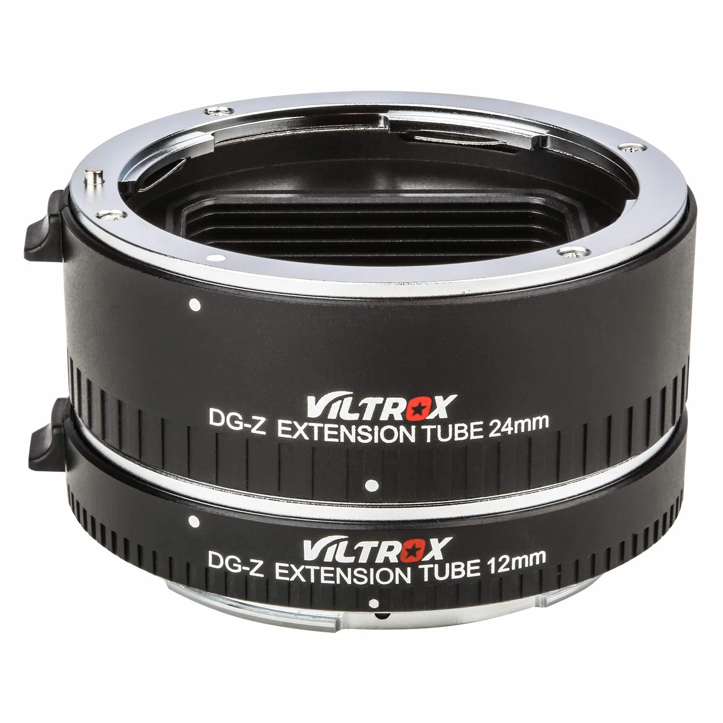 VILTROX DG-Z zestaw pierścieni do automatycznego przedłużania tuby makro (12 mm + 24 mm) wsparcie TTL i AE do aparatów Nikon Z Mount Z6 Z7 Z50