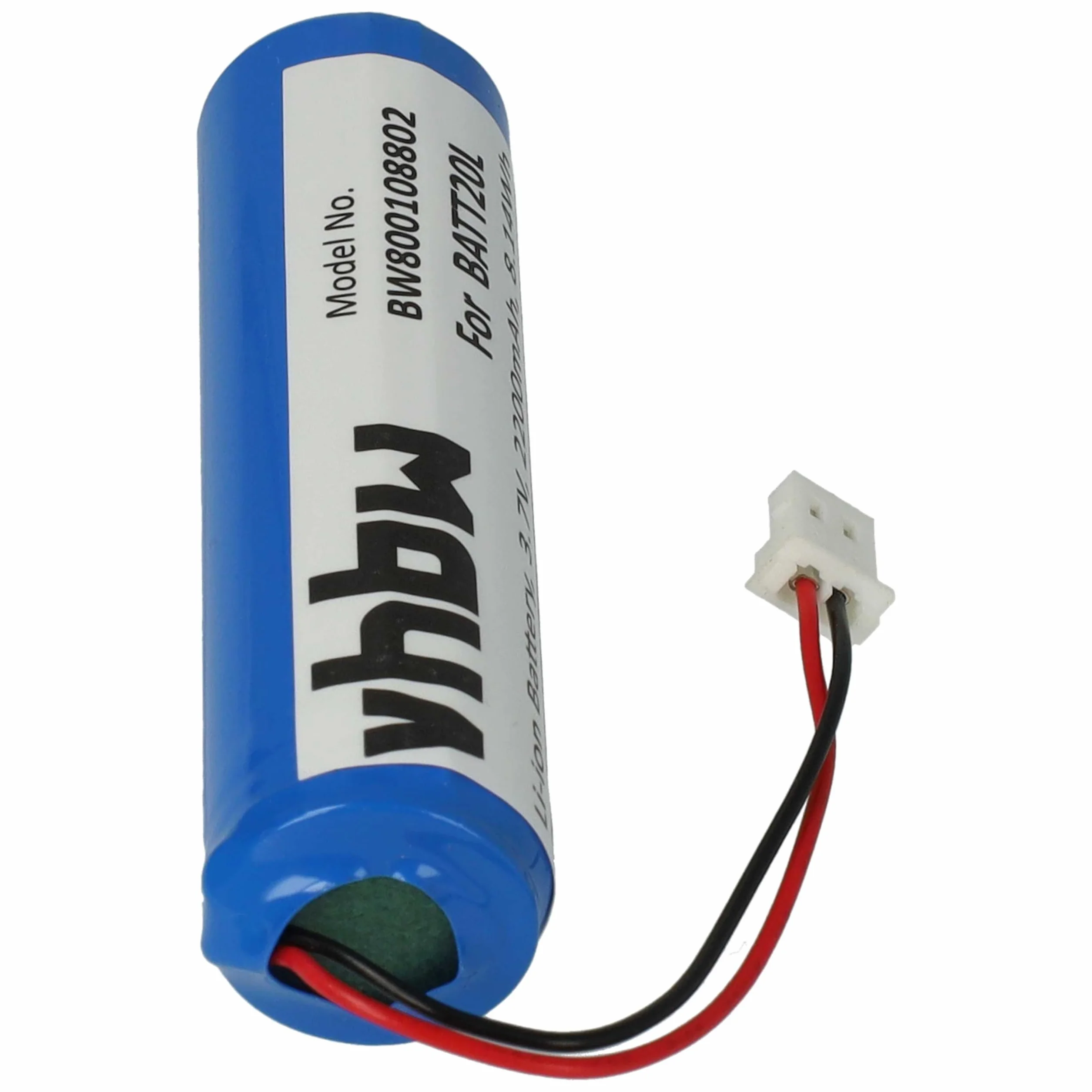 vhbw 1 x akumulator kompatybilny z Midland ER200, ER300 radio cyfrowe (2200 mAh, 3,7 V, Li-Ion) - zamiennik do BATT20L