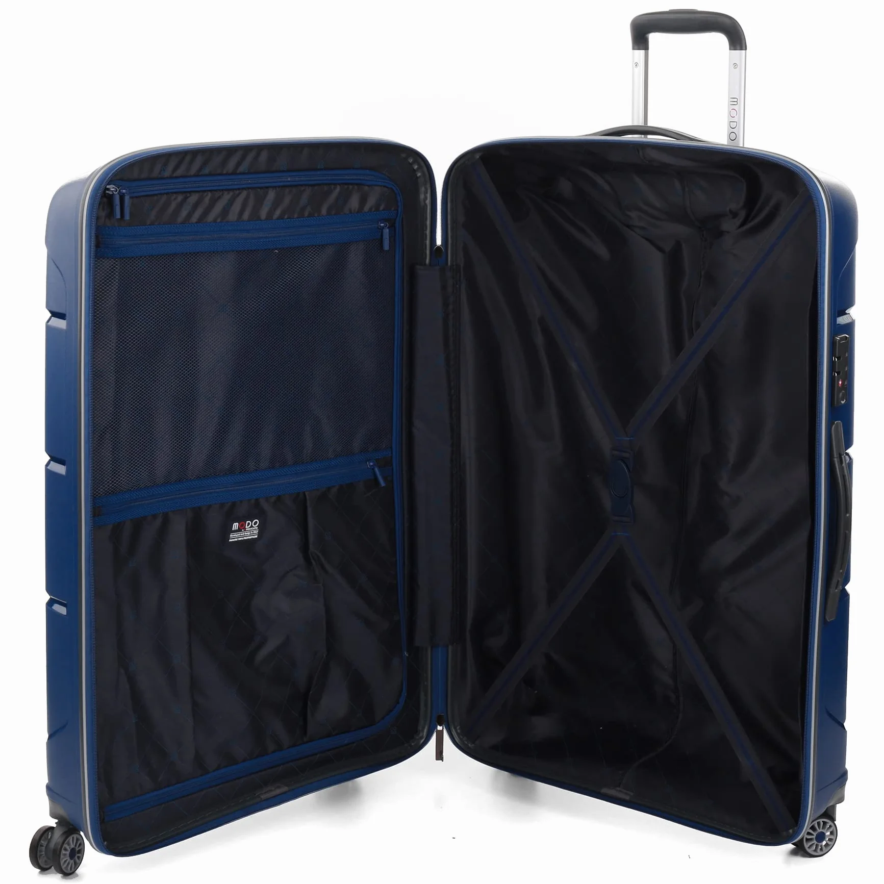 MODO BY RONCATO Starlight 2.0 walizka na kółkach, 79 cm, niebieski (Blu Notte), walizka na kółkach laptopa