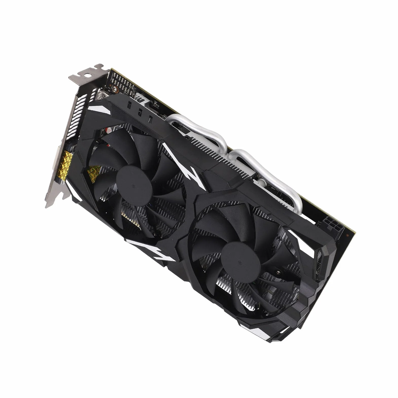 Karta Graficzna RX 580, 8 GB GDDR5 256bit, 3 X Wyjście DP HDMI DVI, Obsługa 8K 16 PCI Express 3.0, 2 Wentylatory Karta Graficzna do Gier dla Domowego Biura