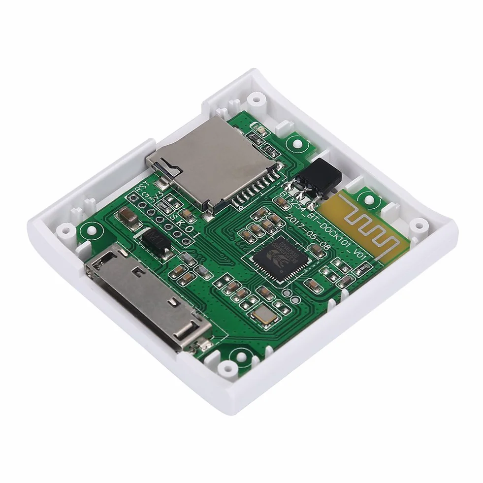 Odbiornik Muzyczny Bluetooth, 30-pinowy Adapter Odbiornika Audio Odległość Transmisji 10m Odbiornik Bluetooth Urządzenie Obsługujące z A2DP Stereo Bluetooth(czarny)