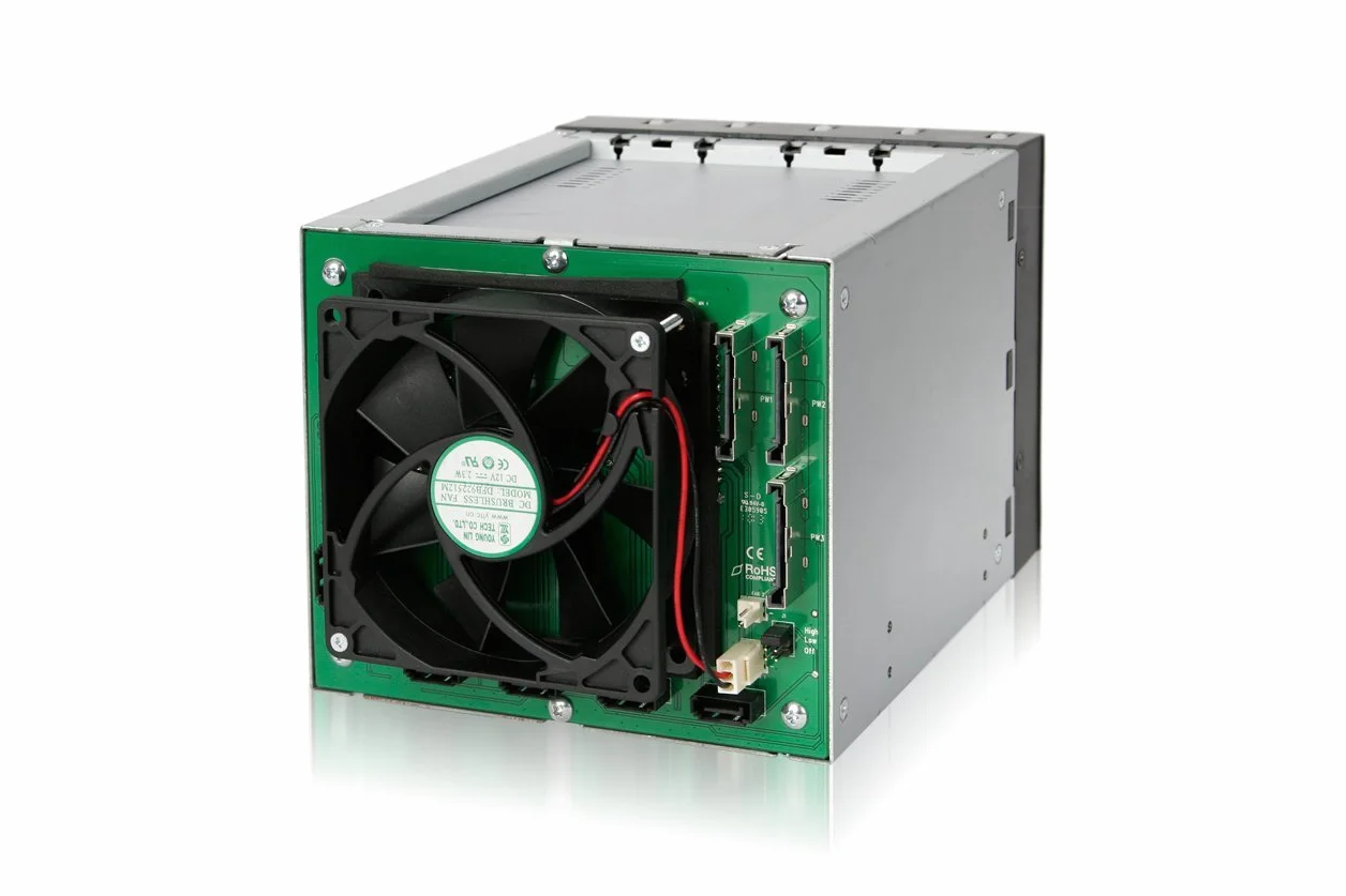 Icy Dock MB155SP-B FatCage wewnętrzny moduł tylny 5 w 3 SATA