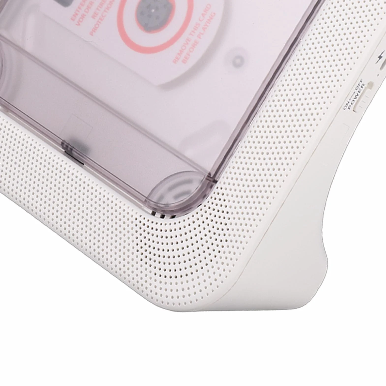 Przenośny Odtwarzacz CD z Bluetooth 5.3, Stacjonarny Odtwarzacz Muzyczny CD do Użytku Domowego, Obsługuje CDR MP3 WMA, z Pilotem, Wyświetlaczem LED, Radiem FM