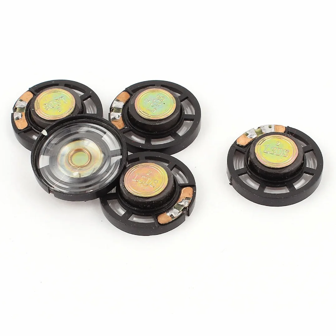sourcing map 5 szt. 0,25 W 8 omów wewnętrzny magnes mini głośnik muzyczny głośnik 29 mm