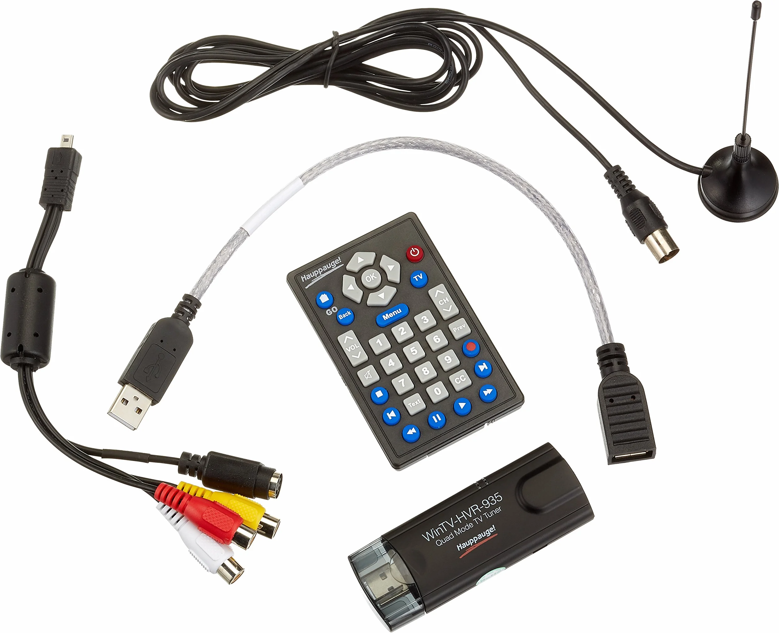 Hauppauge Wintv Hvr935 HD 1588 Tuner Tv, Czarny, 5 W