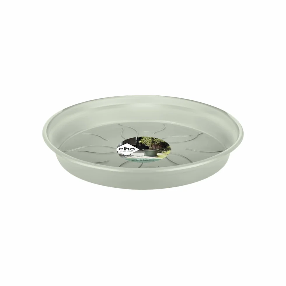 elho Green Basics Podstawka 25 Ø 25,5 x 3,6 cm zielone/kamienna zieleń