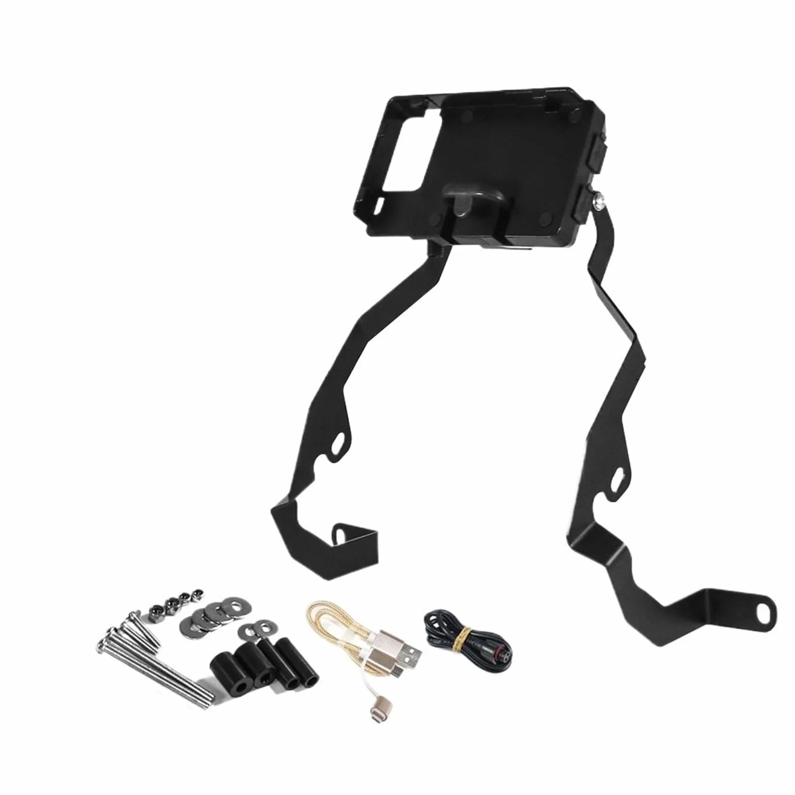 Uchwyt do nawigacji GPS Uchwyt do ładowania telefonu komórkowego pasujący do Pan America 1250 Special RA1250 Uchwyt na akcesoria motocyklowe do nawigacji(USB charging kit)