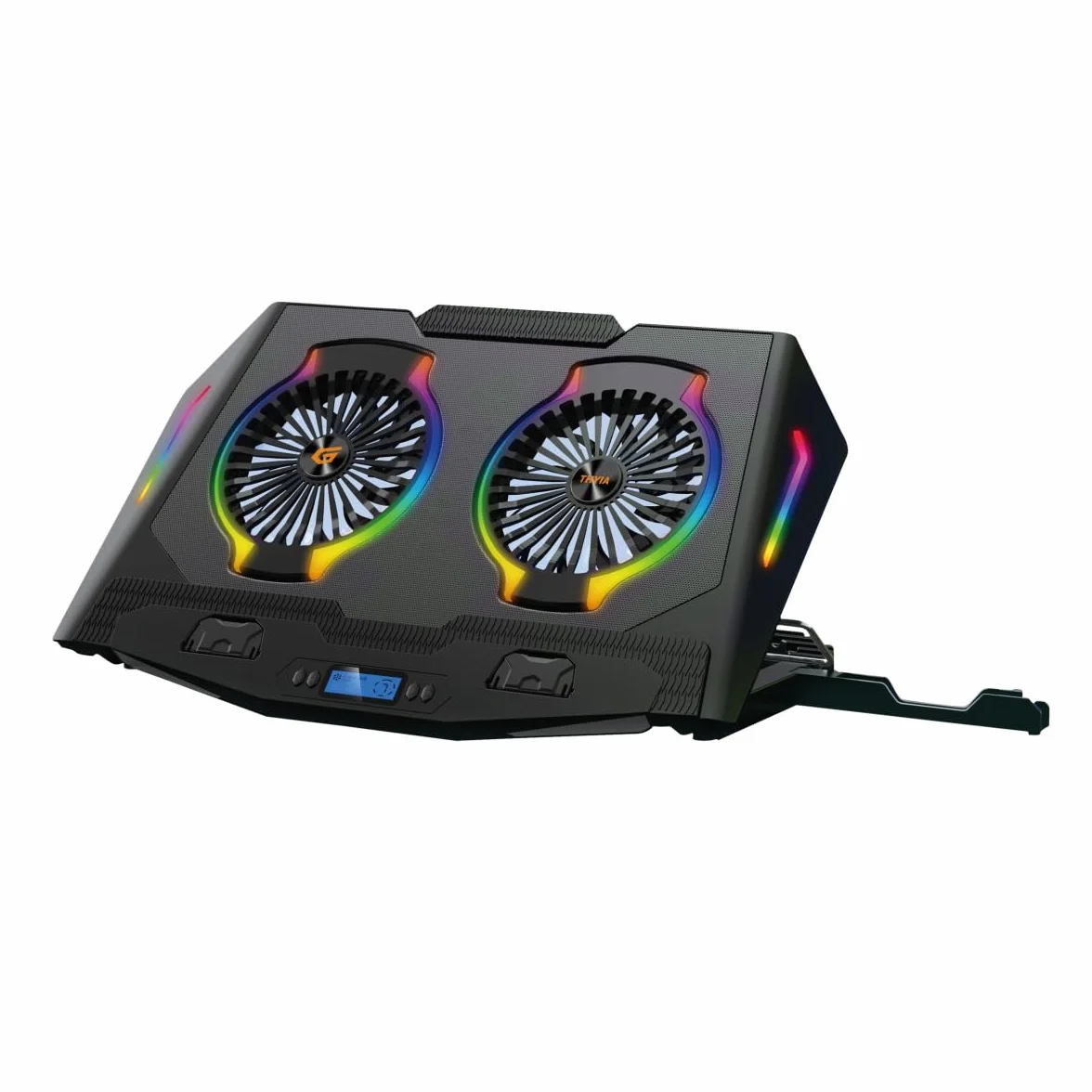 Conceptronic THYIA02B ERGO podstawka chłodząca do notebooka z 2 wentylatorami