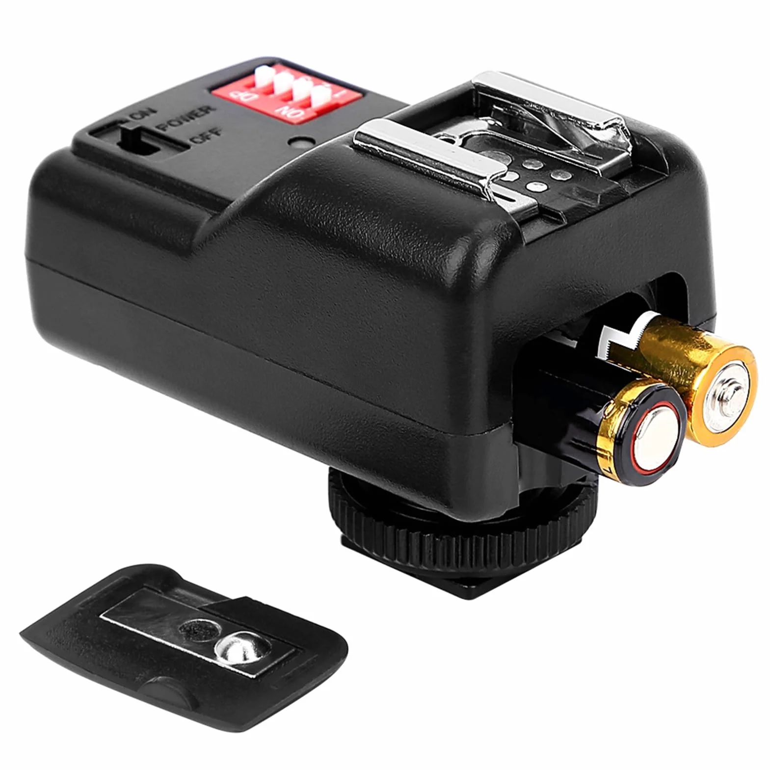 16-kanałowy Wyzwalacz Lampy Błyskowej Wyzwalacz Lampy Błyskowej Czarny do Aparatu SB-900 SB-800 SB-600 do Użytku Profesjonalnego 580EX II 580EX 550EX Ogólnego Użytku